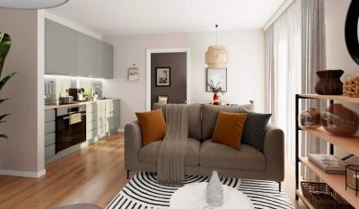 Rollstuhlgerechte Eigentumswohung mit Terrasse und eigenem Gartenanteil