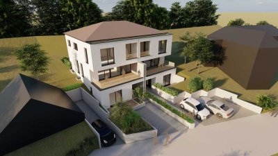 Willkommen im Wohnparadies: Moderne Doppelhaushälfte mit traumhaftem Ausblick in Mahlberg