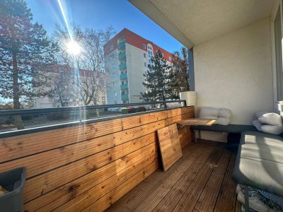 Praktisch aufgeteilte 3-Zimmer-Wohnung mit südseitiger Loggia und angenehmer Wohnatmosphäre