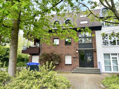 Bockum – zentral gelegen! Galeriewohnung mit Balkon, ca. 82 m².