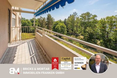 3-Zimmerwohnung in grüner Lage in Langwasser mit TG-Stellplatz