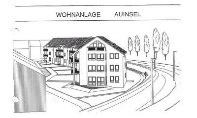 SCHÖNE 2-ZIMMER-WOHNUNG mit TERRASSE in der AUINSEL (ohne Makler)