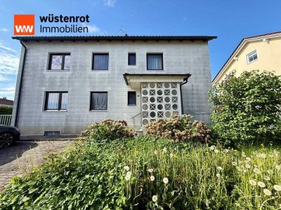 HIRZAU: Solides 2-Familienhaus in ruhiger Lage von Deggendorf.