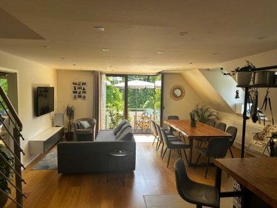 Traumhafte, offene Maisonette Wohnung in München Aubing zu