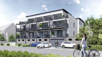 Neubau! Wunderschöne 2 ZKB Penthouse-Wohnung mit großem Balkon, zentrumsnah!