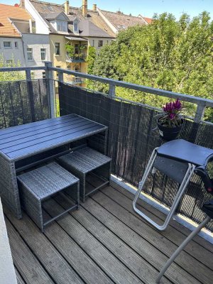 Wunderschöne, sanierte 3-Zimmer-Altbau-Wohnung mit gehobener Innenausstattung mit EBK in Leipzig