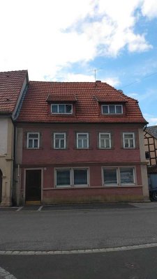 Rarität mit Fachwerk, zentral in Ebern mit 380 qm Grund