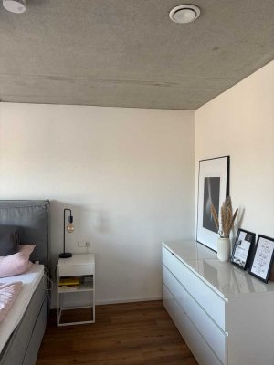 Helle 4-Zimmer-Wohnung mit EBK, Dachterrasse und Aufzug in Ostrach (Neubau)