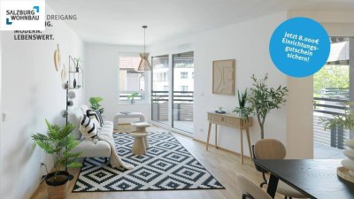 Neubau-Dachgeschoßwohnung Golling: Jetzt Einrichtungsgutschein EUR 8.000,- sichern!