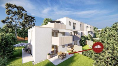 2,5-Zimmer-Neubauwohnung mit großem Garten in Nürnberg
