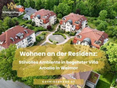 Wohnen an der Residenz: Stilvolles Ambiente in begehrter Villa Amalia in Weimar