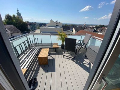 Exklusive 2-Zimmer-Wohnung mit traumhafter Aussicht
