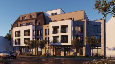 Exklusive Penthouse-Wohnung mit Blick auf die Weinberge - 4-Zimmer-Wohnung in zentraler Lage