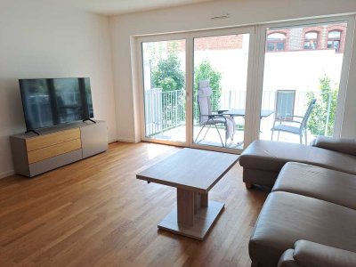 Stilvolle, neuwertige 2-Raum-Wohnung mit gehobener Innenausstattung mit Einbauküche in Fürth