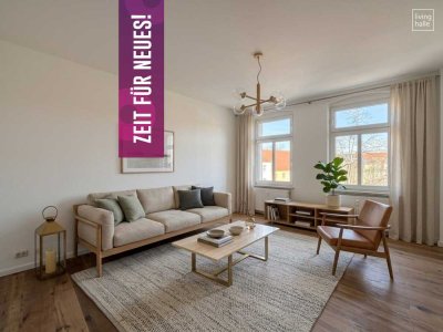 Charmante, sanierte 2-Zimmer-Altbauwohnung im beliebten Giebichenstein – nahe Bergzoo!