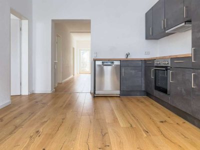 Klar geschnittene 3-Zimmer-Wohnung mit Wohnküche