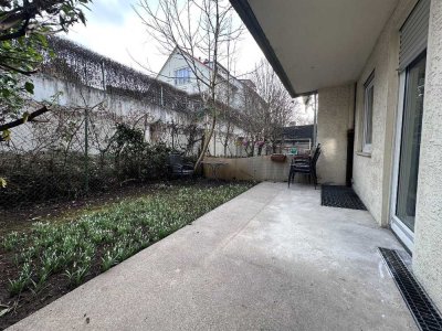 "2-Zi.-ETW mit großer Terrasse und eigenem Garten in Stuttgart Bad Cannstatt"