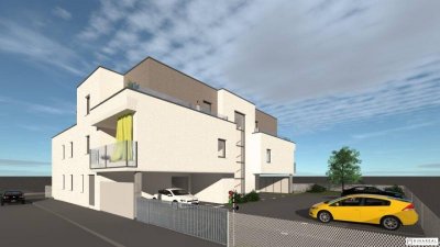 Neubauprojekt - Nungessergasse | 2 Zimmer | Loggia &amp; Balkon | Belagsfertig | inkl. PKW-Stellplatz | TOP 3