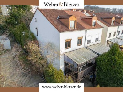 Reihenendhaus mit schönem Blick in die Rheinebene!
