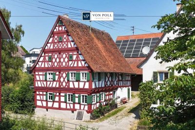 Historisches Fachwerkhaus mit Museum, Scheune und großem Grundstück in 72406 Bisingen-Zimmern