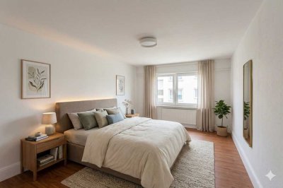 Ideal für Kapitalanleger, Singles&Paare - Charmante 2 Zimmer Altbauwohnung mit Balkon und Wohnküche.