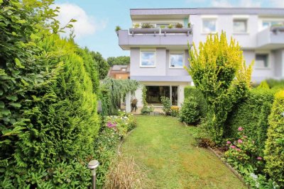 Eigentumswohnung mit Erbpacht im Reihenhaus-Charme mit Terrasse Garten & Garage