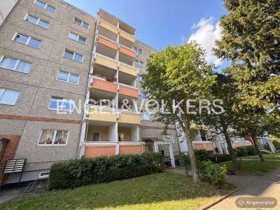 Vermietete 3-Zimmer-Wohnung mit Balkon im Rostocker Stadtteil Toitenwinkel