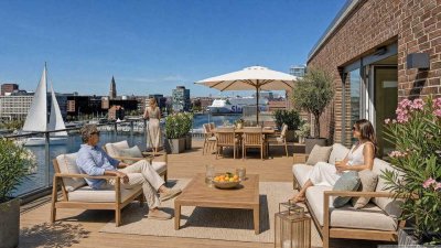 XXL-Penthouse mit Traumblick