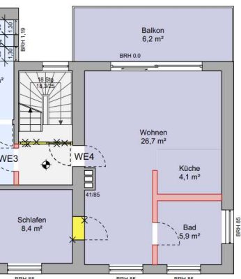 Exklusive 2-Zimmer-Wohnung mit gehobener Innenausstattung mit Einbauküche in Ilvesheim