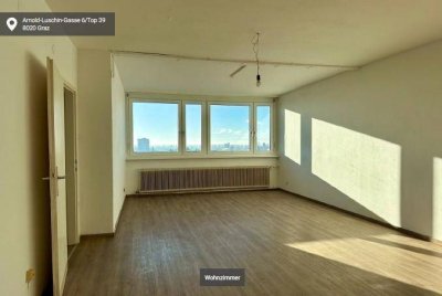 Neu renovierte, schöne Wohnung (95 m2) mit Dachterrasse und tollen Ausblick zu vermieten