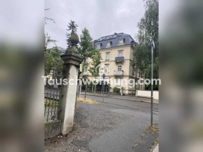 Tauschwohnung: Biete 2ZKB mit Balkon im EG, suche 3ZKB