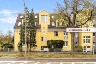 IMMOBERLIN.DE - Top-Lage! Helle 2-Zimmer-Wohnung mit Sonnenterrasse in Steglitz