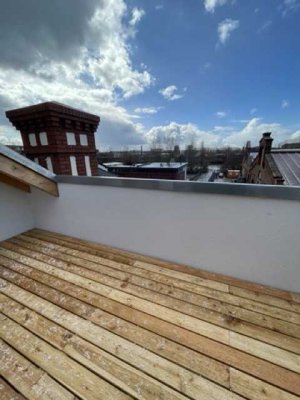 3 Zimmer Wohnung mit Dachterrasse im historischen Baudenkmal