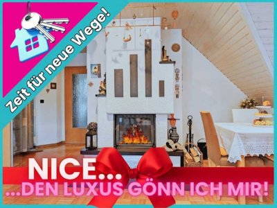 °UNIKAT FÜR DICH: 3 Zi.-Maisonette-Whg., offener Kamin, 2x Balkon u. TG-Stellplatz in Stadtbahnnähe°