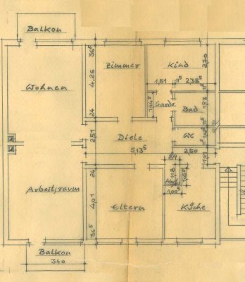 Ruhig gelegene 4-Zimmerwohnung in Münster-Hiltrup