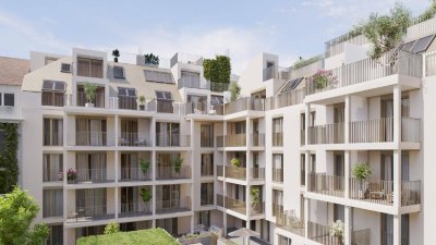 "Wohnoase Siebenbrunnengasse 44 - Nachhaltig. Ruhig. Besonders."