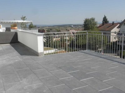 Exklusive Penthousewohnung mit traumhaftem Blick von der Dachterrasse