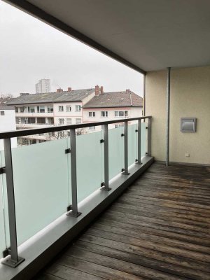 Barrierefrei auf 62 m² - 2-Zimmer Wohnung mit großem Balkon im Herzen von Mainz