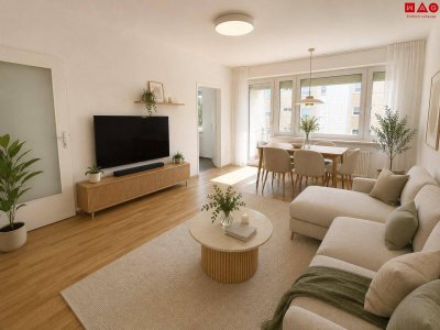 Helle 2-Zimmer-Wohnung mit Loggia – sofort beziehbar!