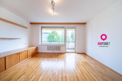 Taxham: 3 Zimmer, Süd-Loggia, Parkplatz – alles da, was zählt