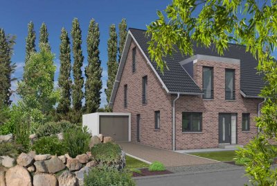 Projektierte Doppelhaushälfte in Drensteinfurt-Mondscheinweg