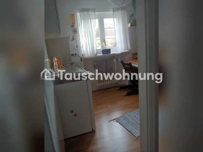 Tauschwohnung: Kleine 2z Wohnung nahe innenstadt gegen mind 2 zimmer