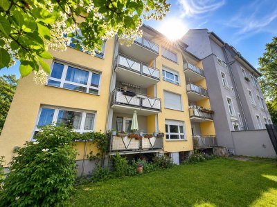 3-Zimmer-Erdgeschosswohnung mit Balkon & Gartennutzung in Darmstadt