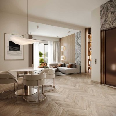 Hochwertig Kernsanierte Penthousewohnung in begehrter Aschaffenburger Innenstadtlage