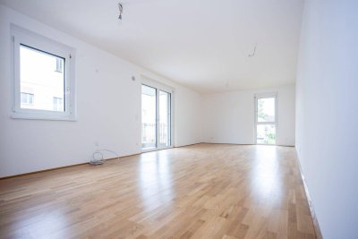 ERSTBEZUG "ein viertel grün" - moderne 3 Zimmerwohnung mit Balkon und Tiefgaragenstellplatz - provisionsfrei