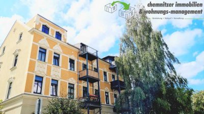 Gemütliche 2-Raum-Wohnung mit Balkon in Chemnitz-Kappel