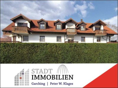 Garching, Wunderschöne 2 Zimmer DG-Wohnung.
Für Kapitalanleger mit Weitsicht. Gute Rendite
