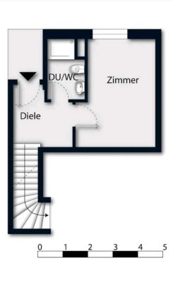Wohnung mit Reihenhauscharakter