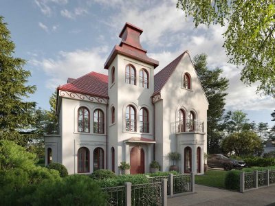 Einzelvilla unweit des Pasinger Stadtparks in klassischer Architektur I Neubau
