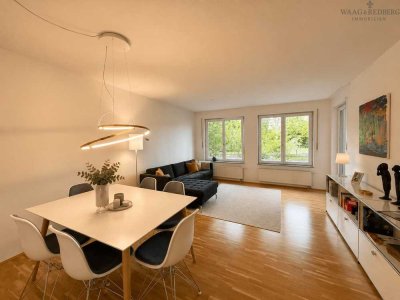 Bezugsfreie 2-Zimmer-Erdgeschosswohnung mit Terrasse und Garten in Nürnberg-Erlenstegen